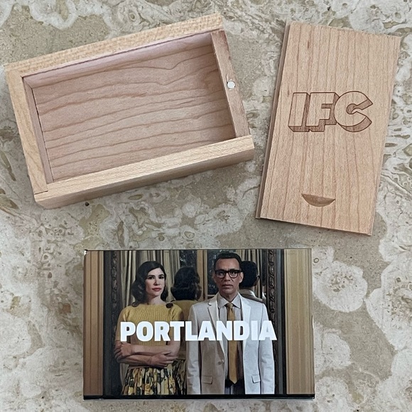 Other - NWOT Portlandia Branded Wooden Holder